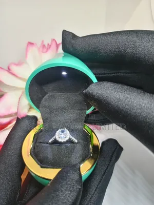 Engagement Ring in a Romantic Led Light