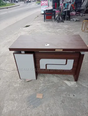 Quality Imported Office 1.2 Meter Table With Storage