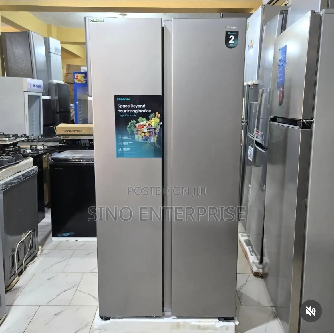 Hisense Side by Side 430l