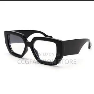Clear Lens Black Glasses