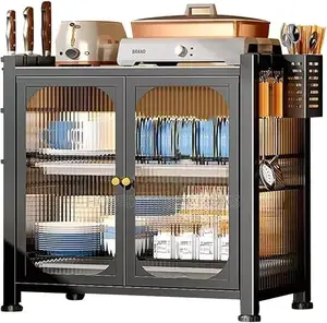 2 Layer Plate Rack Cabinet