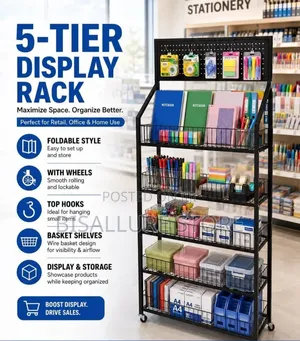 5 Layer Display Rack