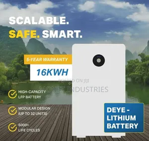 16kwh Deye Lithium Battery