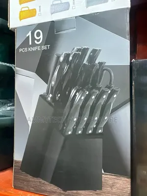 19pcs Durable Knives Sets