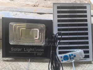 200watts Solar Water Resistance Flood Light With Remote Solar Panel