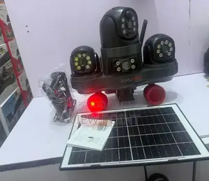 Viewpoint Solar PTZ Security Camera-3 Rotating Lense,12mp Motion Alarm