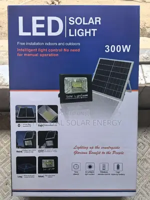 300watts Solar Water Resistance Flood Light With Remote Solar Panel