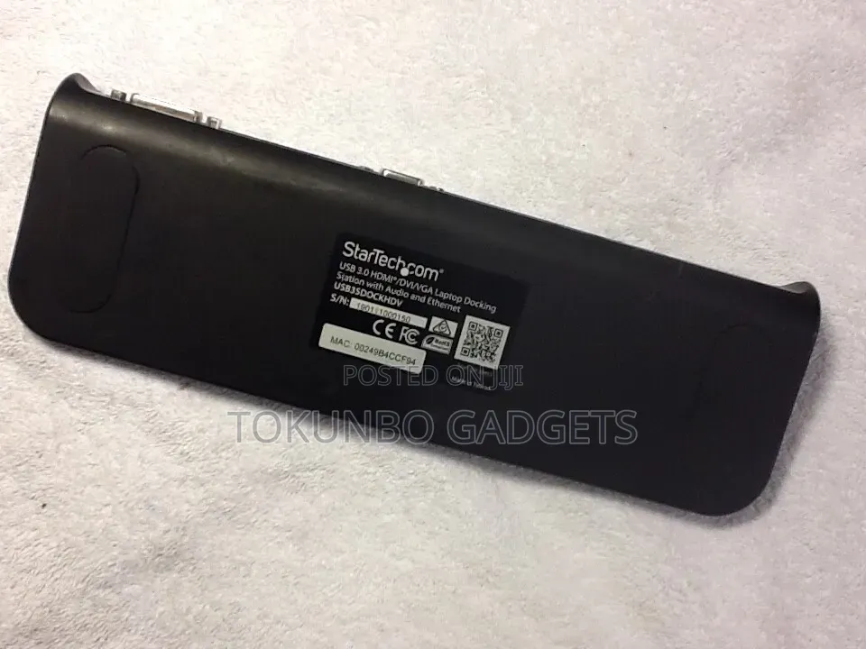 Startech.Com Usb3 Hdmi/Dvi/Vga Pc/Laptop/Computer Dockingstation