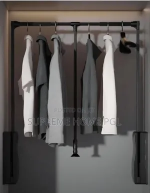 High Quality Buffer Lift Clothes Rack
