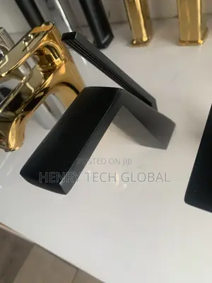 Black Basin Mixer Tap