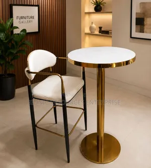 Bar Stool and Table