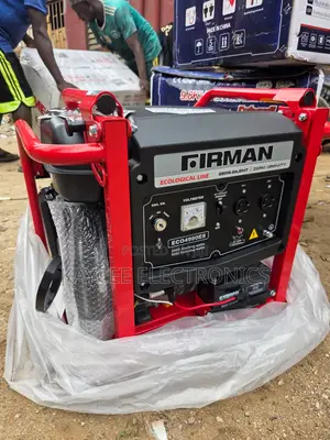 Original Fireman 5.5kva Generator With Pure Copper Alternator