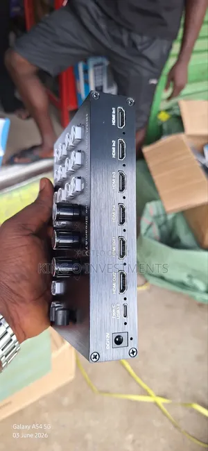 Sofly 4 Channel Video Switcher for Live Streaming