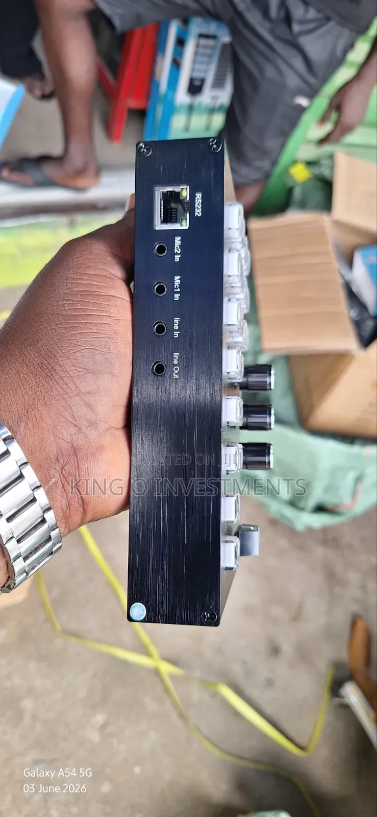 Sofly 4 Channel Video Switcher for Live Streaming