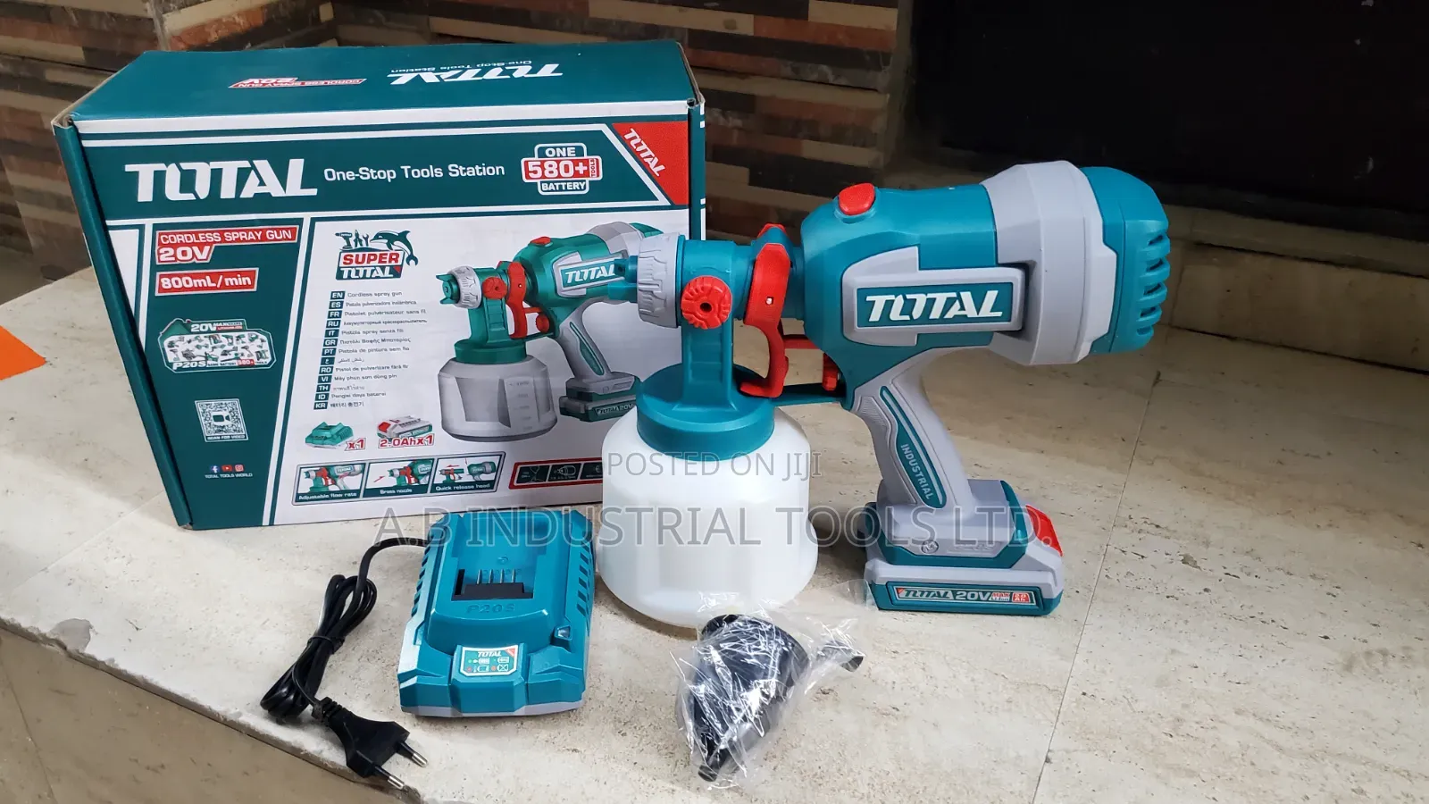 Total 20v Cordless Spray Gun