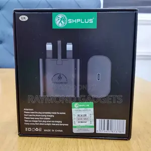 Shplus 100w Pd Fast Charger Adapter With Usb-C Cable (3a) Fold6-X