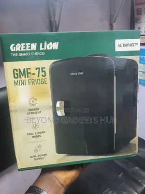 Green Lion GMF-75 Mini Fridge for Cars/Offices/Homes (4l Capacity)