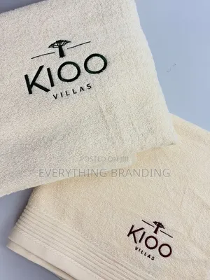 Vacation Rental Hotel Airbnb, Custom Towel Printing Branding