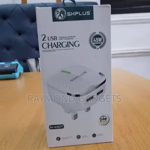 Shplus 45w Dual Usb Fast Charger Adapter Sh-A3537t