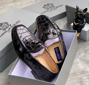 Original Ad Maurizio Croc Leather Shoes