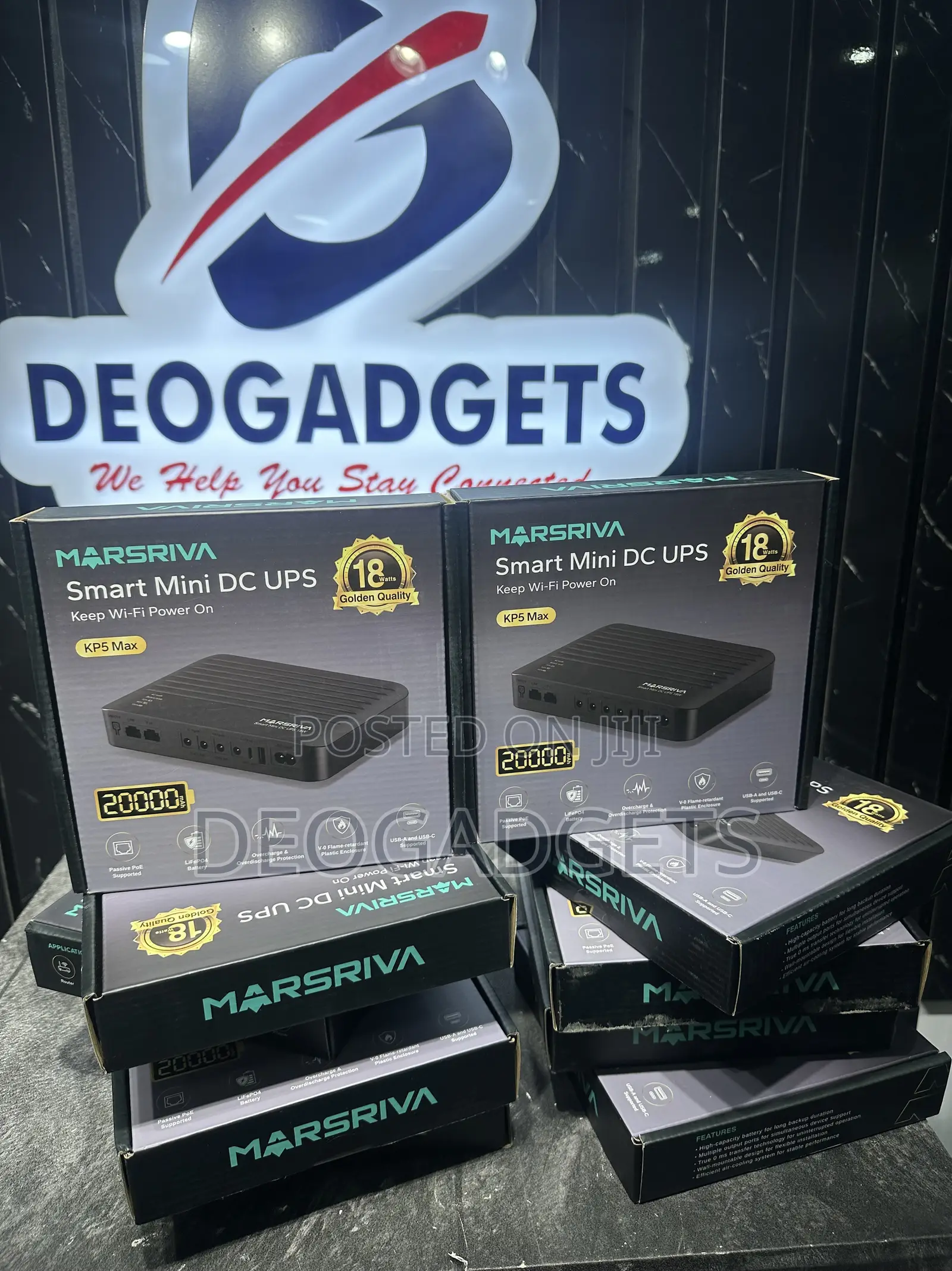 20,000mah Marsriva Mini Dc Ups