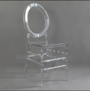 Quality Acrylic O Back Transperant Crystal Event Chairs Available Now