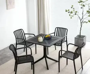 Beautiful Outdoor and Restaurant Sets of 4 Chairs and a Table.