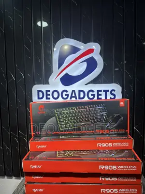 Raiku Wireless Keyboard Mouse Combo