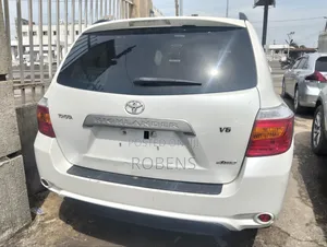 Toyota Highlander Limited 2008 White