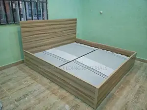 Modern Light Wood Platform Bed Frame