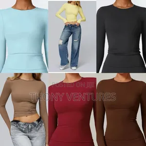 Long Sleeve Basic Tops