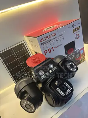 Smart Ai Four Lenses Solar Camera 4g(Full Color )