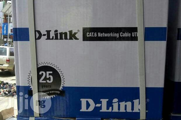 D-link Cat 6 Pure Copper 305m Cable