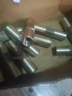 Copper Earth Rod Coupler / Threaded Connector