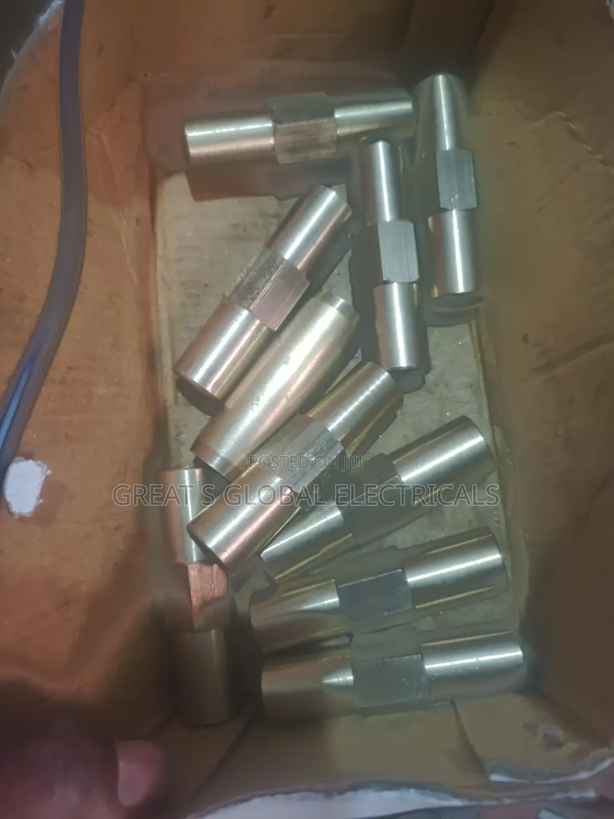 Copper Earth Rod Coupler / Threaded Connector