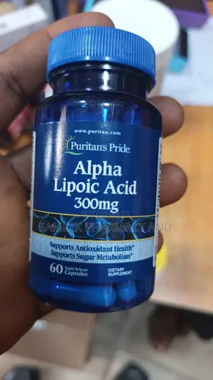 Puritan's Pride Alpha Lipoic Acid 300 Mg Capsules, 60 Count