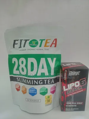 Fit Tea 28 Days Slimming Tea Nutrex Lipo 6 Black Capsules: Effective