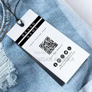 Custom Clothing Tags Labels Production