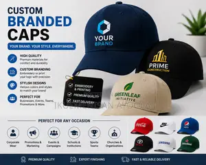 Custom Branded Caps Production