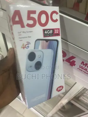 New Itel A50C 32 GB Black