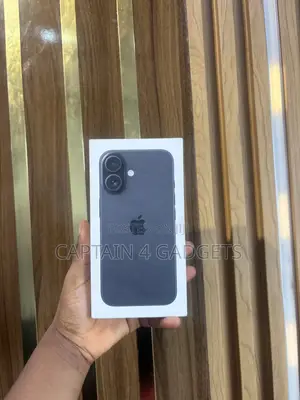 New Apple iPhone 16 128 GB Black
