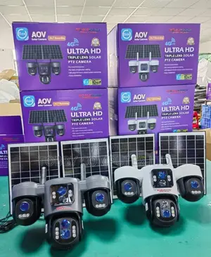 Ubox 3lens Solar Camera