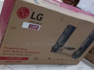 DVD Home Theater Lg Lhd675bg 1000w 4.2ch [Brand New]