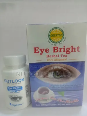 Outlook Aloe Ferox Capsules and Greatea Eye Bright Tea: Eyes Wellness