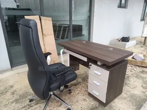 Office Table With Chair Black Colour