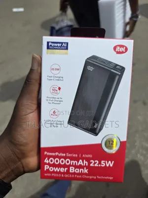 Itel Power Bank Pulse 40000mah 22.5w