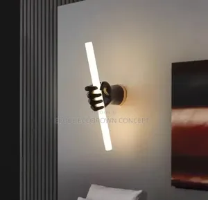 Modern Resin Fist Led Light Adjustable Wall Lamp for Living , Bedroom