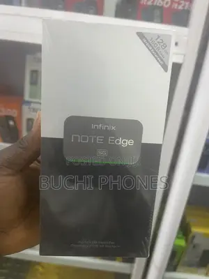New Infinix Note Edge 128 GB Black