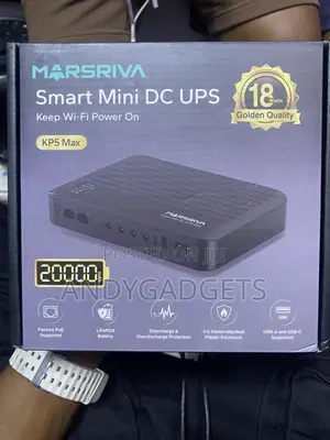 Marsriva Smart Mini Dc Ups Keep Wi-fi Power On
