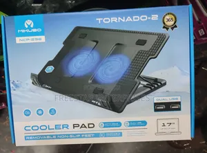 Tornado 2 Double Fan Laptop Cooling Pad.